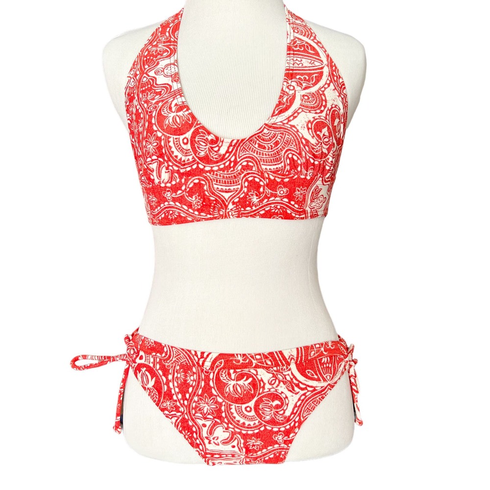 Vintage Y2K XOXO Orange Bikini